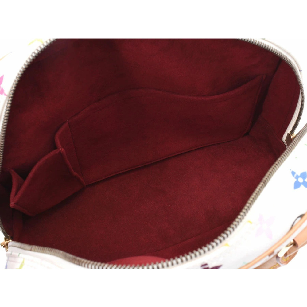 Louis Vuitton Multicolor Trouville White Leather Handbag - Picture 8 of 11